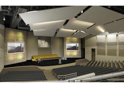 Worship Center View from Audience